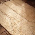 Beni Mrirt Cream 01 dywan marokański wełniany premium