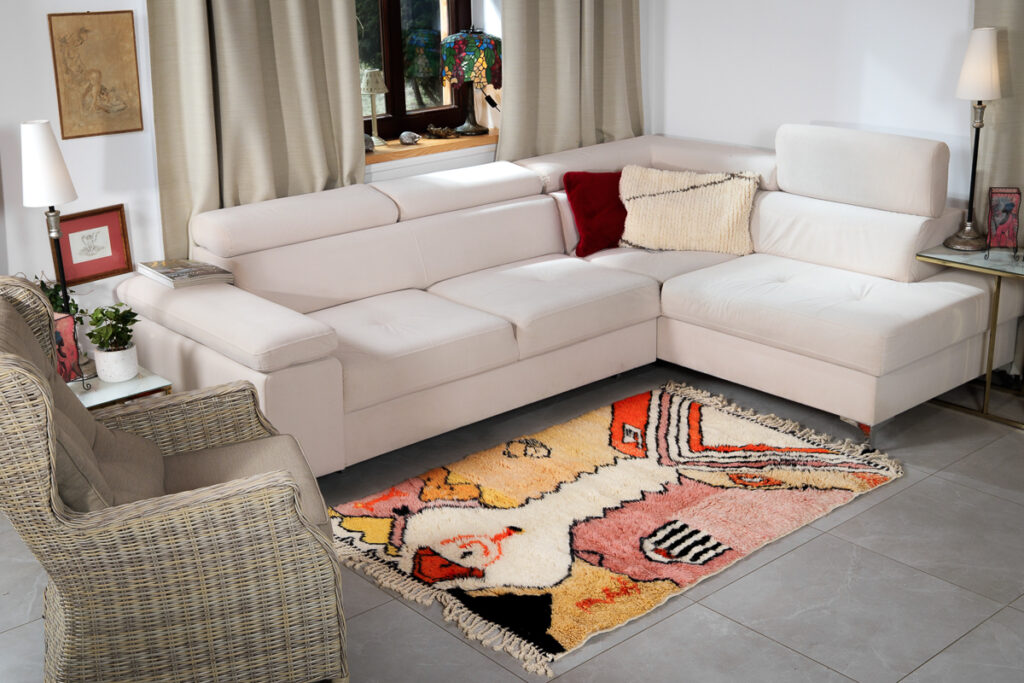 Beni Mrirt Multicolor 03 – dywan marokański premium