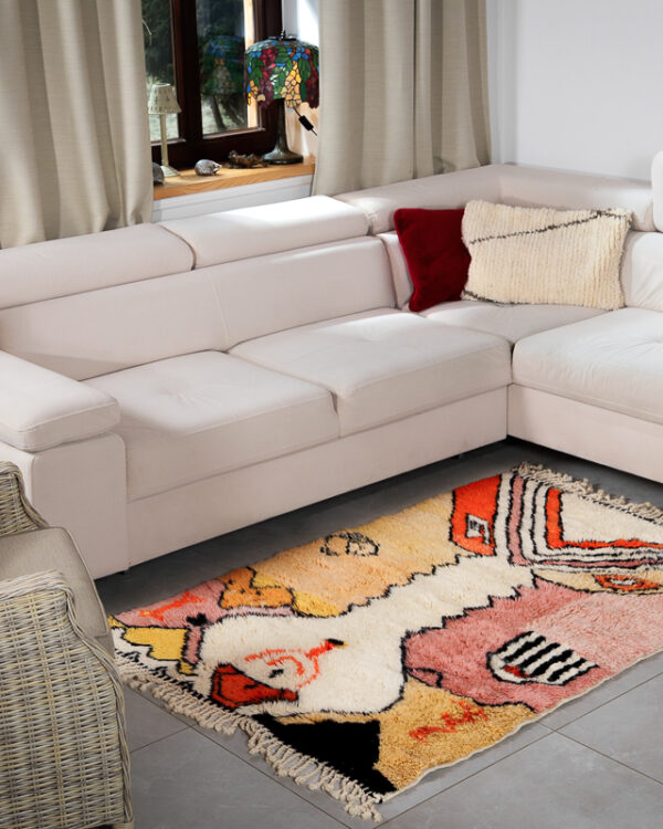 Beni Mrirt Multicolor 03 – dywan marokański premium