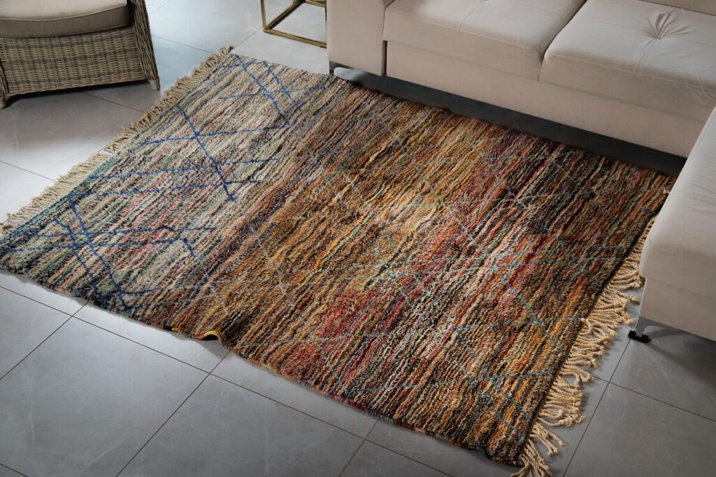 Beni Mrirt Multicolor 04 - dywan marokański premium