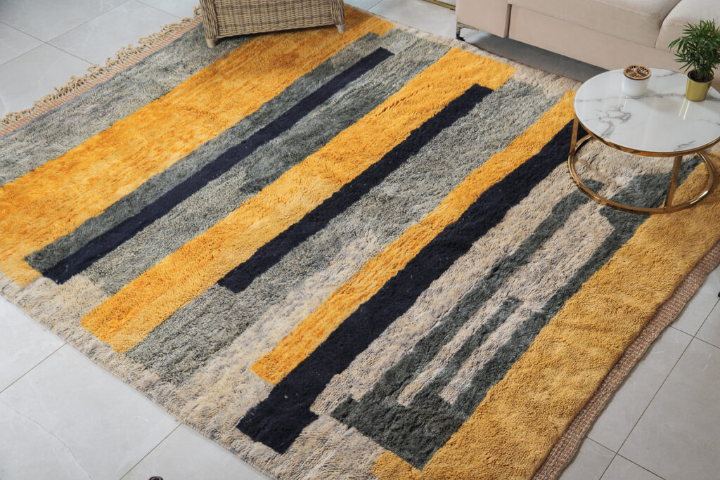 Beni Mrirt Multicolor 05 wełniany dywan marokański premium