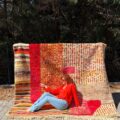 Beni Mrirt Multicolor 06 wełniany dywan marokański premium